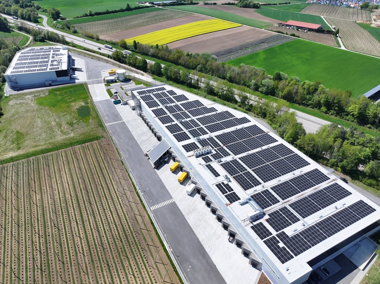 Landwirtschaftliche Freiflächenanlage